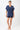 Mandala Sport Shirt Blau Outfit Front - Performance Pullunder