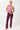Mandala Fitness Top Rosa Outfit Front - Cross Top