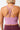 Mandala Fitness Top Rosa Detail Rückseite - Cross Top