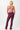 Mandala Fitness Top Rosa Outfit Rückseite - Cross Top
