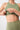Mandala Fitness Top Grün Detail - Cross Top