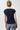 Mandala Active Top Blau Rückseite - Side Ruffled Top