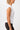 Mandala Active Top Weiss Detail Seite - Side Ruffled Top