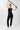 Mandala Fitness Top Schwarz Outfit Front - Always Fit Top