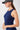 Mandala Fitness Top Blau Seite - Always Fit Top