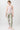 Mandala Fitness Top Rose Outfit Front - Ribbed Halterneck