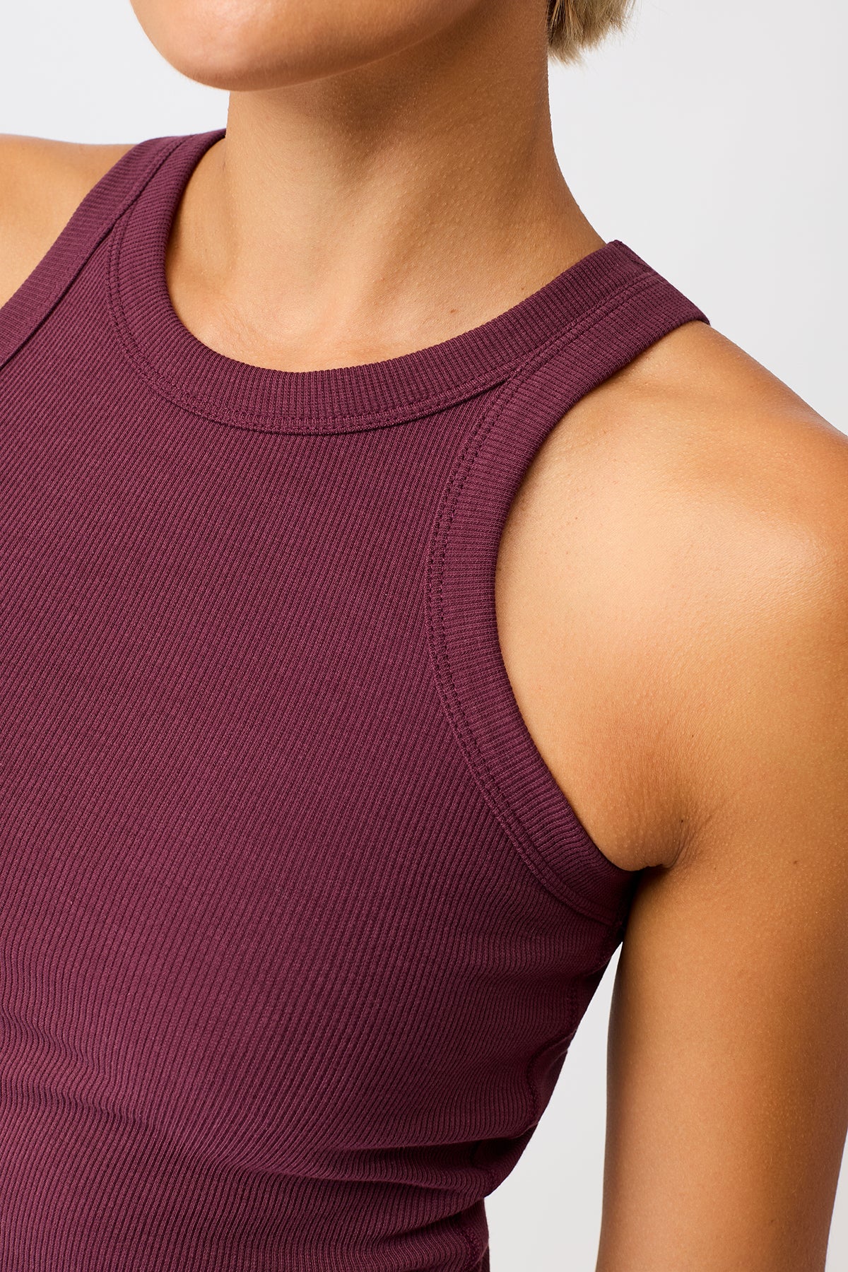 Mandala Fitness Top Purple Detail - Boy Top