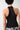 Mandala Fitness Top Schwarz Rückseite - Tania Top
