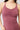 Mandala Fitness Top Rose Front Detail - Infinity Top