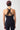 Mandala Sport Top Dunkelblau Rückseite - Infinty Top