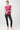 Mandala Fitness T-Shirt Pink Outfit Front - Train Today Top