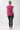 Mandala Fitness T-Shirt Pink Outfit Rückseite - Train Today Top