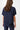 Mandala Active T-Shirt Blue Rückseite - Boxy Tee