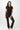 Mandala Fitness Shirt Schwarz Outfit Front - Rest & Recovery Tee