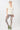 Mandala Trainings Shirt Weiß Outfit Front - The New V-Neck