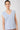 Mandala Sport T-Shirt Blau Front - T-Shirt Biarritz