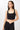 Mandala Sport Bra Schwarz Front - Ultra Light Bra