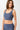 Mandala Sport Bra Blau Front - Racer Bra