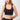 Mandala Sport Bra Schwarz Front - Sports Bra