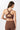 Mandala Sport Bra Braun Rückseite - Sports Bra