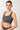 Mandala Sport Bra Dunkelgrau Front - Sports Bra