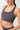 Mandala Sport Bra Dunkelgrau Detail - Sports Bra