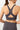 Mandala Sport Bra Dunkelgrau Detail - Sports Bra