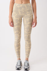 Mandala Trainings Pant Print Front - Cosmic Leggings