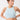 Mandala Sport Bra Blau Front-High Neck Bra