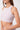 Mandala Sport Bra Rose Detail Front-High Neck Bra