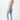 Mandala Fitness Legging Blau Outfit Seite - On Point Legging