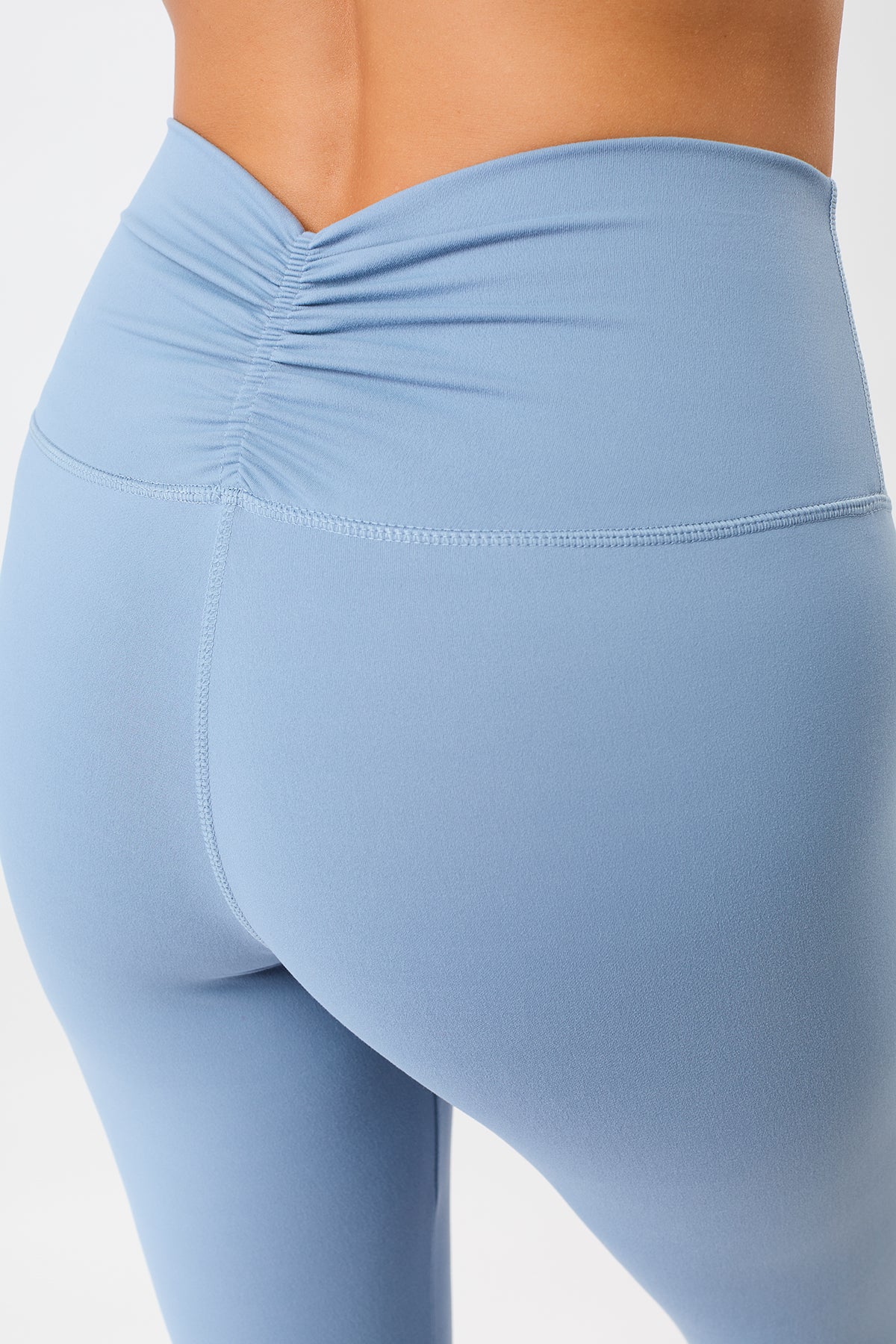 Mandala Fitness Legging Blau Detail  - On Point Legging