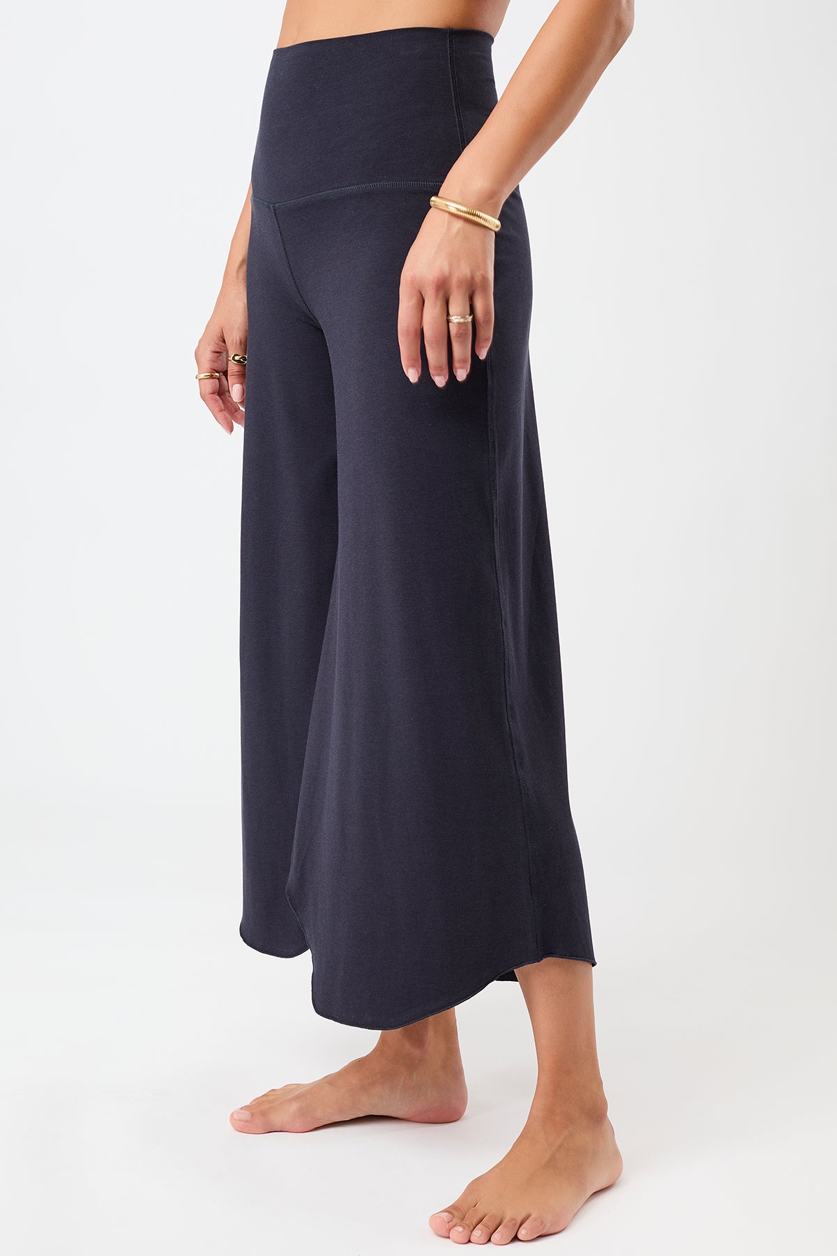 Mandala Sport Pant Blau Seite - Tulip Pants