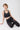 Mandala Fitness BH gemustert Outfit Front - Monoprinted Bra