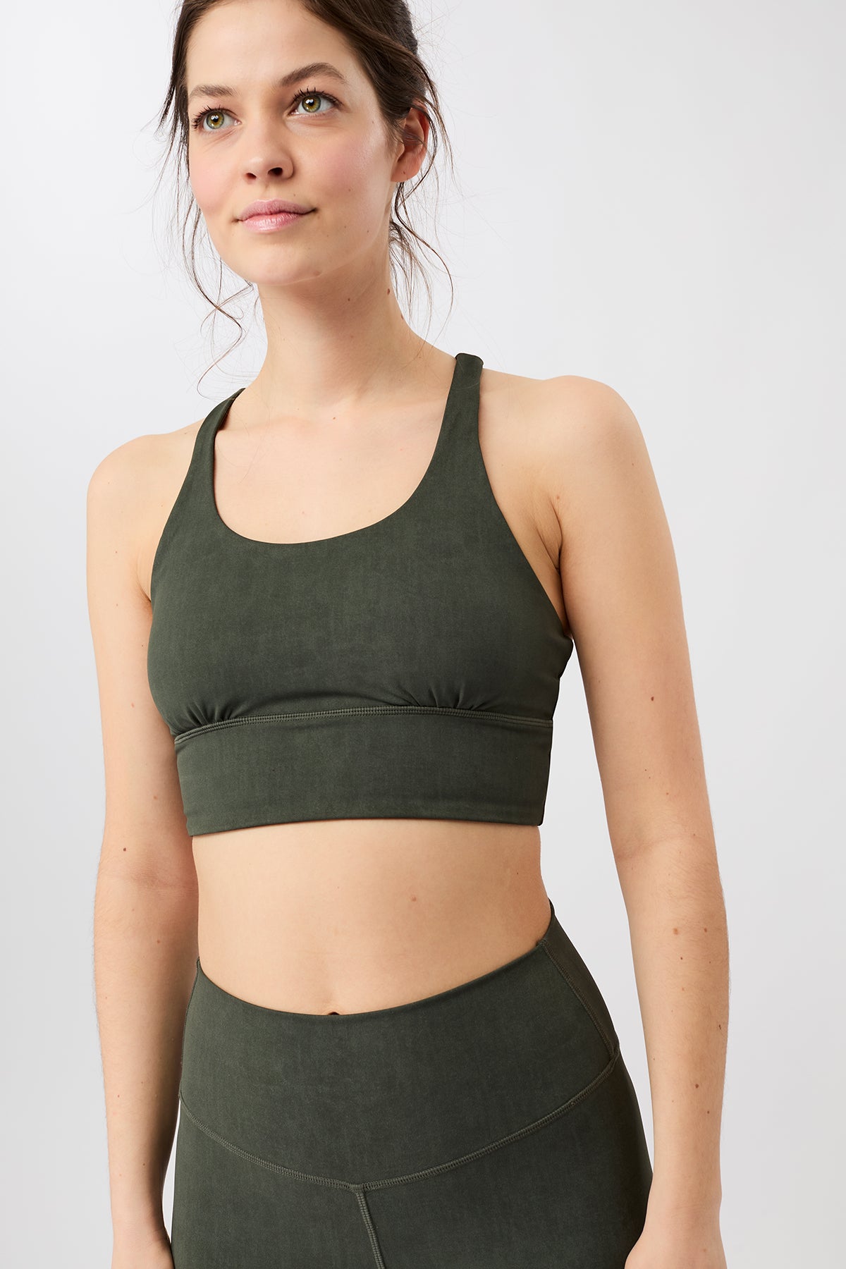 Mandala Fitness BH gemustert Front - Monoprinted Bra