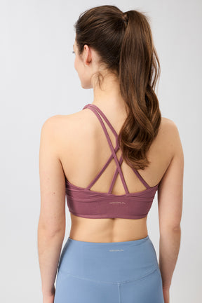 Mandala Fitness BH Rose Rückseite - New Studio Bra