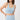 Mandala Sport Bra Blau Front - New Studio Bra