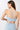 Mandala Sport Bra Blau Rückseite - New Studio Bra