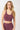 Mandala Sport Bra Lila Front - New Studio Bra