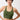 Mandala Sport Bra Grün Front - New Studio Bra