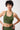 Mandala Sport Bra Grün Front - New Studio Bra