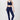 Mandala Active Bra Blau Outfit Front - New Studio Bra