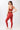 Mandala Sport Bra Rot Outfit Rückseite - New Studio Bra