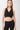 Mandala Fitness Bra Schwarz  Front-Pilates Bra