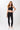 Mandala Fitness Bra Schwarz  Outfit Front-Pilates Bra