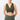 Mandala Fitness Bra Grün Front-Pilates Bra