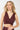 Mandala Fitnes Bra Rot Front-Pilates Bra