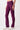 Mandala Fitness Pant Lila Seite - Classic Rolldown