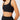 Mandala Fitness Bra Schwarz Front - Extra Support Bra
