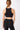 Mandala Trainings Bra Schwarz Rückseite - Organic Cotton Bra